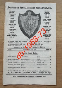 1928/29 - Huddersfield Town v Leicester City - Div 1 - Picture 1 of 9