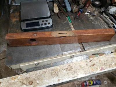 Vintage 20" Craftman's Wooden Level - Sargent & Co. NY - Image 1 of 4
