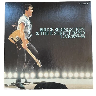 Bruce Springsteen & The E Street Band Live 1975-85 Cassette Tape with Promo Book - Image 1 of 4