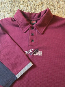 Joe Gibbs Racing Team Issued Nike G-Force Polo Nascar Burgundy XL - Bild 1 von 12