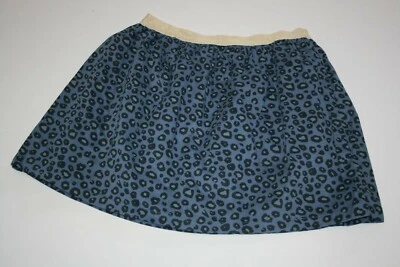 Nueva Falda Carter's Niñas 14 Años Brillo Cintura Dorada Leopardo Estampado Animal Forrada Foto 1 de 2