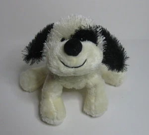 GANZ Webkinz Black and White Cheeky Cute Puppy Dog Plush Toy Retired - Picture 1 of 6