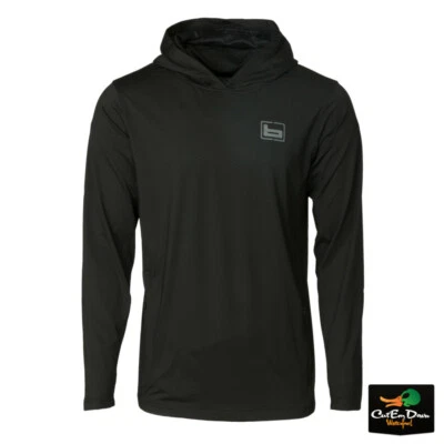 NEW BANDED GEAR TECH STALKER HOODIE - BLACK - B1010044 - ULTRA LIGHT - QUICK DRY - Image 1 of 3