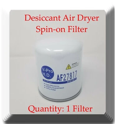 Filtro secador de aire de freno compatible con: Freightliner Kenworth Peterbilt Western Star Mack Foto 1 de 2