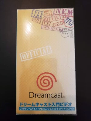 SEALED Sega Dreamcast Official Promo VHS Tape Sonic Adventure 1999 Japan New - Image 1 of 4