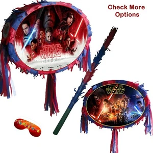 Birthday Piñata Party theme Star Wars smash game hit Galaxy aliens fight Jedi uk - Picture 1 of 2