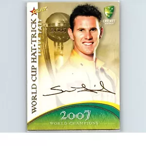 Shaun Tait World Cup Hat-Trick 2007 Select Cricket World Champions #WSC44 - Picture 1 of 2