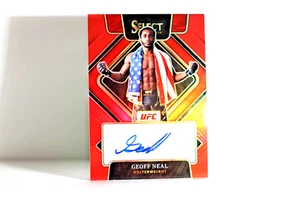 2022 PANINI SELECT UFC AUTO /99 GEOFF NEAL #SG-GFN (U1) - Picture 1 of 2