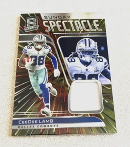 2021 Panini Spectra Sunday Spectacle Hyper Prizm #SS-CL CeeDee Lamb Cowboys /75 - Picture 1 of 2