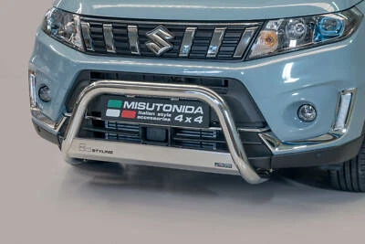 Pare Buffle Protection Avant Pour Suzuki Vitara Depuis 2019 - Photo 1/4