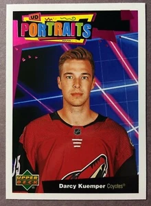 2020-21 Upper Deck Portraits #P-22 Darcy Kuemper Arizona Coyotes - Picture 1 of 1