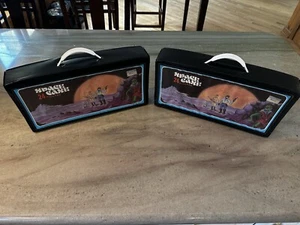 2 Vintage Baroco Action Figure Space Cases Complete 1984 Star Wars case lot - Picture 1 of 16