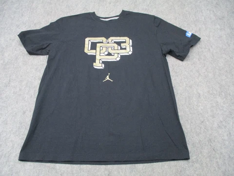 Chris Paul Wake Forest Demon Deacons Shirt Mens Extra Large Black Nike CP3 Cover