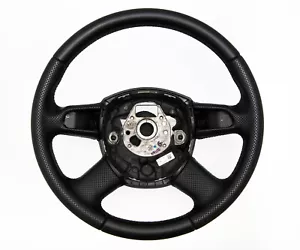 Lenkrad beziehen mit Leder für Audi A6 C6 4F JAHR 2007 mit Schaltwippen - Bild 1 von 7