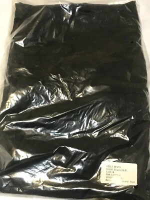 McDonalds Maternity Uniform Pants MEDIUM Black MC251 NEW in package - Image 1 of 4