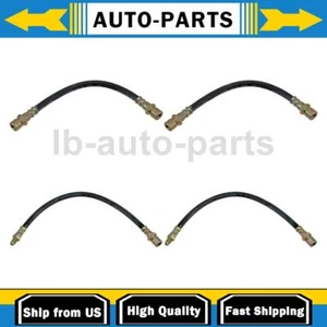 OE 4x Brake Hose Front Rear For 1968 1969 Volkswagen Karmann Ghia 1.5L Manual - Picture 1 of 8