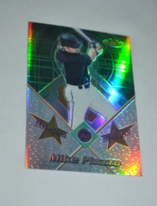 2001 TOPPS FINEST - MIKE PIAZZA NEW YORK METS - ALL STARS CARD FAS7 REFRACTOR - Picture 1 of 7