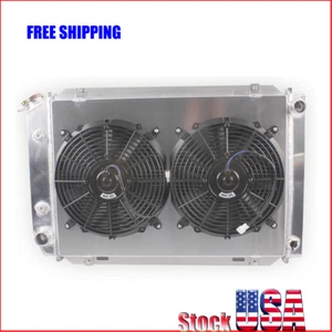 Ventilador de cubierta de radiador de aluminio 3 filas para Ford Mustang 1979-1993 2,3 L 5,0 L V8 AT/MT - Imagen 1 de 10