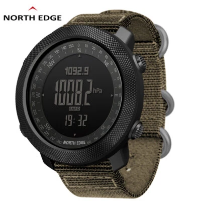 Digital Sports Watch Waterproof Smart Watch Altimeter Compass Outdoor Smartwatch - Image 1 of 4