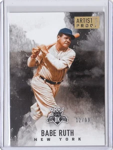 2017 Diamond Kings Artist's Proof Gold Foil Babe Ruth #1 Yankees /99 - Bild 1 von 1