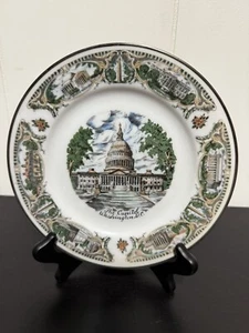 Piatto ACAPSCO vintage 8" Washington DC - Foto 1 di 6