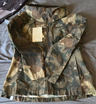 Bench Camouflage Zip-Up Jacket.  - Image 1 of 4