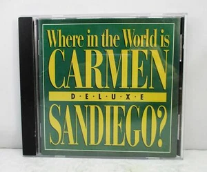 1992 - Broderbund - ¿Dónde en el mundo está Carmen Sandiego? CD-ROM de lujo para PC - Imagen 1 de 6