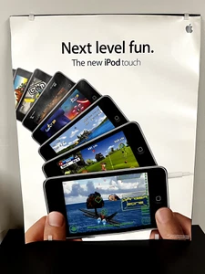 Vintage, Rare Apple Computer iPod Touch  Not displayed Colorful Poster 2009 Nice - Picture 1 of 9