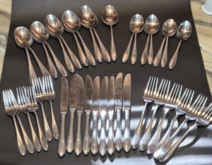 Hampton Silversmiths Stainless - CONIFER - 39 PIECE PLACE SETTING - Picture 1 of 8