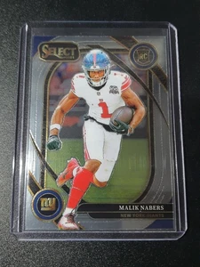 Malik Nabers - Select Football 2024 - New York Giants - Club Level - RC - Bild 1 von 2