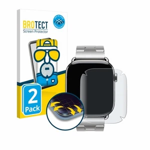2x Full Cover for Apple Watch Hermès Series 10 (42 mm) Matte Screen Protector - Photo 1/8