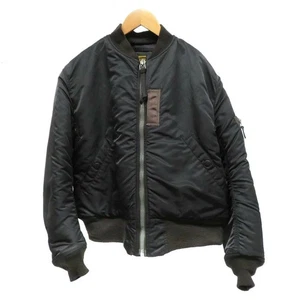BUZZ RICKSON'S MA-1 Flight Jacket William Gibson Collection Black Size 38 Used - Picture 1 of 15