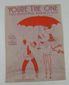 1932, Vintage Noten - You're The One You Beautiful Sun-of-A-Gun,  - Bild 1 von 4