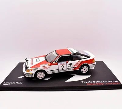 modellino auto rally scala 1:43 toyota celica GT FOUR WRC modellismo collezione - Immagine 1 di 4