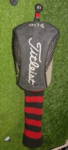Cubierta de cabeza de madera de calle Titleist 904F #15° etiqueta loft negra roja blanca - Imagen 1 de 7
