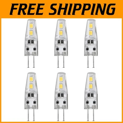 Energy Saving G4 LED Bulb 10W Equivalent 90 Lumens - 6 Pack - Image 1 of 4