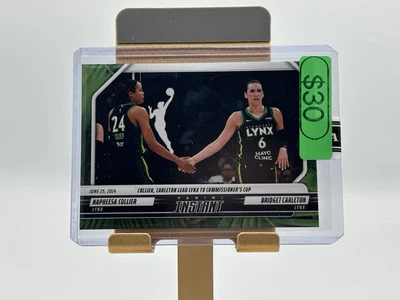 2024 Panini Instant No. 90 Napheesa Collier/ Bridget Carleton Jungle /25 - Image 1 of 2