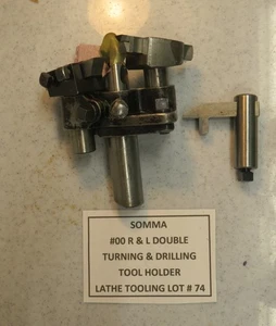 SOMMA #00 R & L - LATHE TOOLS FOR TURNING & DRILLING - LOT #74 - Picture 1 of 1