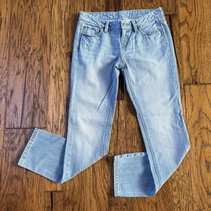 Ann Taylor Loft Gr. 4P Petite Jeans Modern Slim Denim Light Wash Slight Distress - Bild 1 von 10