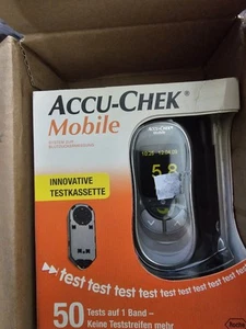 Accu check Mobile Monitor + 3 Casetts - Zdjęcie 1 z 3