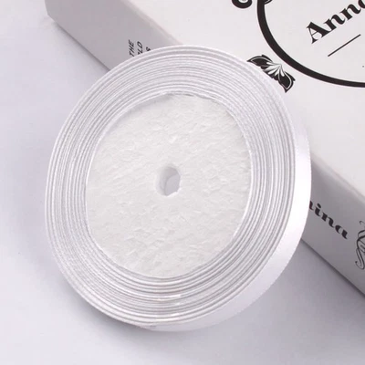 Cintas de satén coloridas de 10 mm para regalo cintas decorativas rollo de 22 metros Foto 1 de 4