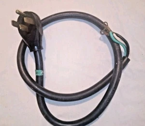 โ
๏ธ๐จ DRYER POWER SUPPLY CORD - 4 Prong/Wire 3 Foot (USED) - Picture 1 of 3