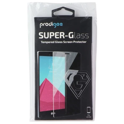 Prodigee Super-Glass Tempered Glass Screen Protector for LG G4 - Clear - Image 1 of 2