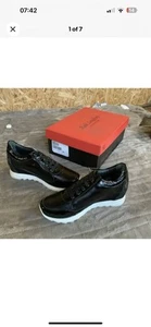 Ruth Langford Wedge Trainer Black Size Uk 5 Ex Display - Picture 1 of 6