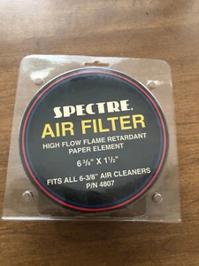 Spectre Round Air Filter 6-3/8in. X 1-1/2in. - Paper New in Package - Picture 1 of 3