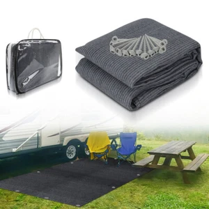 Vorzeltteppich for Camping Zelt Boden Caravan Wohnwagen Outdoorteppich Teppich - Bild 1 von 11