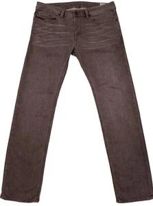 Diesel SAFADO W36×L32.75 men's gray buttonfly slim-straight stretch denim jeans - Picture 1 of 15