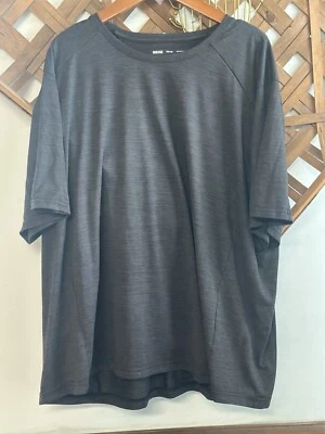 Rei Co-op Woman’s 3 XL Dri Fit Active Breathable Stretch Active TShirt charcoal  - Image 1 of 4