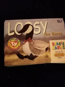 Xm40 Ty Beanie Baby Trading Card - Series 2 1999 EU Loosy 4206 - Picture 1 of 1