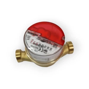 SIEMENS WARMWASSERZÄHLER WFW30.D080 IMPULSE STANDALONE L.110 MM - Picture 1 of 1